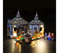 GEAMENT Light Kit Compatible with LEGO Harry Potter Hagrid's Hut Buckbeak's Rescue - for 75947 Toy Hut Model (Building Set Not Included)