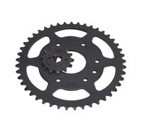 Gear 13T 14T 42T 45T 48T Motorcycle Front And Rear Sprocket 520 Chain For Road 125 200 RC ABS(520-13T 42T)