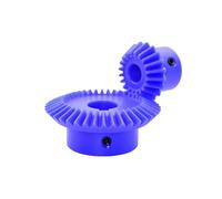 Gear， 1pc 1 Modules 15/20/30/40T Blue Nylon Bevel Gear for Motor, Speed Ratio 1:2, Bore 5mm(1 Modulus 15 Teeth,Bore 8mm)