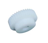 gear 1pcs 0.8 Module 68 Teeth Plastic Spur Gear with Step 56mm Diameter Straight Teeth Cylindrical Gear 0.8M 68T POM Pinion transmission(8mm bore)