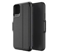 Gear 4 Oxford Eco Folio Designed for iPhone 11 Pro Max Case, Recycled-Plastic Advanced Impact Protection by D3O Booklet Case - Black