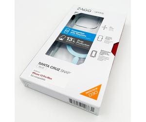 Gear 4 Santa Cruz Snap MagSafe Compatible Clear Case for iPhone 13 Pro Max
