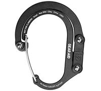 Gear AID HEROCLIP Carabiner Clip and Hook (Small) for Purse, Stroller, and Backpack, Stealth Black