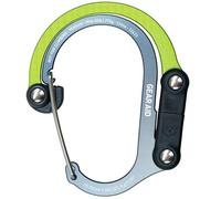 Gear Aid HEROCLIP Carabiner Gear Clip and Hook (Medium) for Camping, Backpack, Suitcases and Garage Organization, (Nav Green, M)