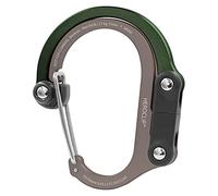 GEAR AID HEROCLIP Carabiner Gear Clip and Hook (Medium) for Camping, Backpack, Suitcases and Garage Organization