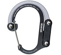 Gear Aid HEROCLIP Medium - Carabiner Clip, Hook & Hang Camping Accessories, Handbag, Purse or Backpack, Baby Pushchair Pram Hanger, Multifunctional Cool Gadget Gift