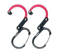 GEAR AID HEROCLIP (Mini) Carabiner Gear Clip and Hook, for Hanging Bags, Purses, Lanterns, Strollers, Tools, Helmets, Water Bottles, and More