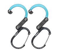 Gear Aid Purse Hook Rotating Handbag Clip - Women's Bag Hanger, Stroller Organizer Clips, Grocery Hooks, Shopping Bags, Diaper Bag Hangers Carabiner By HeroClip