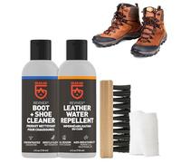 Gear Aid Revivex Leather Boot Care Kit with Water Repellent, Cleaner, Brush and Cloth