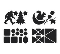 Gear Aid Tenacious Tape Gear Patches for Jacket Repair, Black Nylon, Camping, 3" x 20"