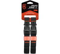 GEAR AID Utility Straps with Side-Release Buckle, Secure and Compress Camping, Biking, Hunting, Boating Gear, Multiple Sizes