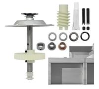 Gear and Sprocket Replacement Kit, Garage Door Opener Replacement Kit, Garage Door Gear Kit Stainless Steel Opening Sprocket Kit, Screw Replacement Kit