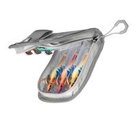 Gear Bag for the - Protective Cover for Saltwater Hook | Transparent Waterproof Organizer Key for Kayak Gear Storage | Bait Storage Bag, multi-coloured, grey, Please refer to description
