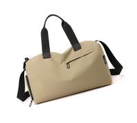 Gear Bag with Shoulder Strap, Polyester Swim and Gym Pouch with Front Zip Pocket and Side Compartment Pool Travel Bag Locker Overnight Gym Polyester Holdall