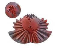 Gear Ball 3D, 3D Printed Gear Ball Fidget - Sphere Cube Fidget Toy - Sphere Spin, Activity 3D Printed Stress Relief Fidget Toy for Work or Travel