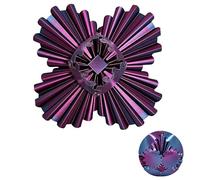 Gear Ball, GearSphere - The Steampunk Whirling Wonder Fidget Gear Ball, 3D Printed Gear Ball, Fidget Gear Sphere Fidget Puzzle Cube Toy, Helix Screw Fidget Toy for Stress and Anxiety Relief (G,8CM)