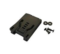 Gear Belt Clip Mount for Sheath Setup, Compact Release Carry Clip with Screws, Washers and Multi Hole Base Plate Setup Belt Mount Release Folding Carry Sheath Base Plate Screws Washers