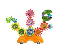 Gear Building Blocks,Child Building Blocks - Kids Educational Toy | for Preschoolers Home Classroom School Bedroom Study Playroom Holiday Kindergarten Daycare