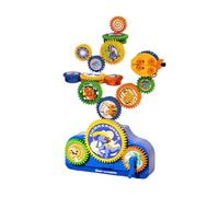 Gear Building Blocks Toy,Fun Interlocking Educational Learning Set | Building Block Toys for Kids | for Boys Girls Indoor Inside Home House Bedroom Living Room Garden Yard