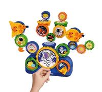 Gear Building, Educational Set Fun Learning Interlocking | Construction Kit, for Children and Girls to Have Fun in the Home, Interior, Bedroom, Living Room, Garden