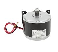 Gear Electric Motor, 12V 250W Permanent Magnet DC Motor Reversible Electric Gear Motor High Speed Low Noise, Electric Brush Motor Controller for Go Kart DIY Scooter E Bike (12V 2750RPM)