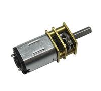 Gear electronic starter GA12-N20 DC Gear electronic starter, DC3V Meatl Gears Brushed Dc electronic starter, Vibration Electric Power Wheel electronic starter Electric Accessories(20RPM)