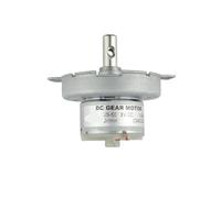 Gear electronic starter JS-50 DC Gear electronic starter 3V 2RPM Metal Outer Reduction Gear Box Large Torque Rotating Display Stand Dedicated MQXFCZUX
