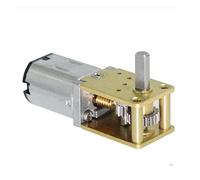 Gear electronic starter N20 Geared electronic starter, DC 3V 5V 6V Gear electronic starter, Mini Gear DC electronic starter All Metal Z-Type Gearbox Electric Accessories(3V7RPM reduction ratio603)