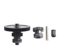 Gear for Neptune 4/Pro/Plus/Max Nano-coated Mold Steel Integrated Extrusion Head Gear Kit,One-piece shaft integrated gear assembly for Elegoo Extruder Gear 3D Printer