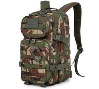 Gear Gem 28L Capacity Military Tactical Backpacks Molle Army Assault Utility Pack 3 Day Bug Out Bag Hiking Treeking Camouflage Hunting Small 3 Compartment Rucksack (DPM)