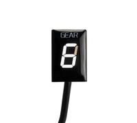 Gear Indicator Compatible With Suzuki For TL1000R For TL1000S 1998-2003 For VL1500 For Intruder 2013-2017 Motorcycle For Speed Digital Gear Indicator(White)