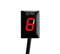 Gear Indicator Compatible With Suzuki For TL1000S 1997 1998 1999 2000 2001 2002 2003 For TL1000R 1998 1999 2000 2001 2002 2003 Motorcycle Gear Indicator Display Meter(Red)