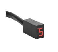 Gear Indicator Digital Gear Meter Gear Indicator Motorcycle Exterior Shift Lever Sensor Universal LED Display 5 Gears Plastic