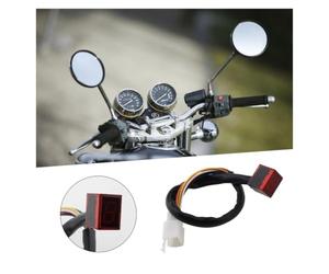 Gear Indicator Display Meter 12V LED Gear Indicator Motorcycle Display Shift Lever Sensor Digital Motorbike Accessories Speed And Position Neutral
