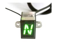 Gear Indicator Motorcycle Display Instrument 12V Universal LED Digital Gear Indicator Display(Color-31)