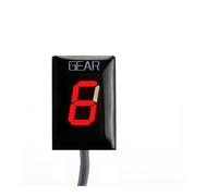 Gear Indicator Speed Display Motorcycle EFI Digital Gear Indicator Counter 1-6 Speed LED Display ECU Mount For DL1000 DL650 SV650/1000