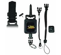 Gear Keeper Hammerhead Industries RT4-5272 Deluxe Combo Mount Gear Tether - Snap, Threaded Stud, Hook and Loop Strap and Lanyard Accessories - Features Heavy-Duty Snap Clip Q/C Split Ring-Made in USA