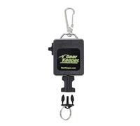 Gear Keeper Scuba Diving Console Retractor Stainless Steel Snap Clip - RT3 Series Scuba Gear for Securing at Hip/Chest - Strong & Durable Diving Equipment - 32” Extension 24 oz Retraction - USA Made