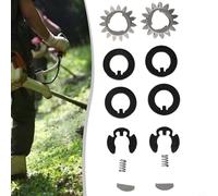 Gear Kit Pinion Gears, Thrust Washers,Wheel Gear Kit For Toro 105-3040 105-6840 Recycler Rear Wheel, Includes 2 Retaining Clips