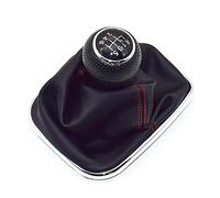 Gear Knob 5 / 6 Speed Manual Car Styling Gear Shift Knob Lever Leather Gaiter Boot Collar Fit Use For Volkswagen Fit Use For VW Golf MK4 IV GTI R32 Fit Use For Jetta Fit Use For Bora Gear Stick Knobs(
