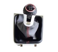 Gear Knob Cover For Golf 7 For A7 MK7 For GTI For GTD 2013 2014 2015 2016 2017 2018 Car 5 6 Speed Gear Stick Level Shift Knob Gaiter Boot Shifter Lever Knob(5 Speed-Boot)