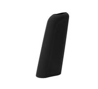 Gear Knob Cover Universal Silicone Gear Set Automotive Manual Gear Set Oval Automatic Gear Set Non-Slip Handbrake Set(Brake Black)