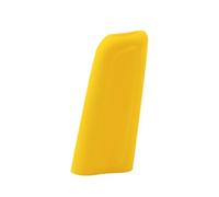 Gear Knob Cover Universal Silicone Gear Set Automotive Manual Gear Set Oval Automatic Gear Set Non-Slip Handbrake Set(Brake Yellow)