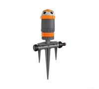 Gear Lawn Sprinkler 4 Patterns 78m² Coverage Pointed Base | Waterproof plastic material Expandable design for large areas Suitable for all weather use