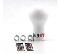 Gear Lever Carbon Look Manual Transmission Gear Shift Knob Shifter Lever Head For Mitsubishi Ralliart(White)