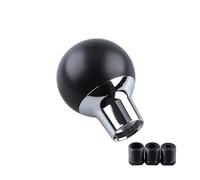 Gear Lever Head Universal Plastic Gear Shift Knob Baseball Bat Shifter Lever 59mm 89mm Replacement for Manual Transmission White-Oval(Black-Round)