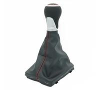 Gear lever knob red/black 63SKV416 ESEN SKV for AUDI A4 B6 A4 B6 Avant A4 B7