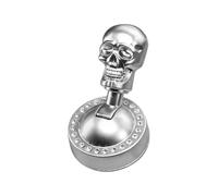Gear Lever with Push Start Button,Universal Gothic Skull Shape Lever Push Button,Start Button Cover | For Outdoor Travel Vehicles Trucks Boats Engines Trails Conduct