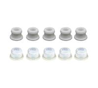Gear Linkage Cable Set 10x Shifter Sleeve Grommet Repair Kit Rubber Clip KV6Z7K340A Compatible With Buick For Encore 2013-2022 For Rainie 2004-2007 For Regal 2018-2020