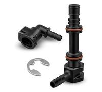 Gear Lube Hose Connector Fit for MerCruiser Alpha One Gen 2 and Bravo 1 2 3 Sterndrives Replace 861163 22-861150T02 22-861163, Gear Lube Fitting Kit